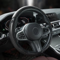 Car Steering Wheel Cover, Non slip Design Steering Wheel Protector, Universal Car Steering Wheel Cover for 15 Inch