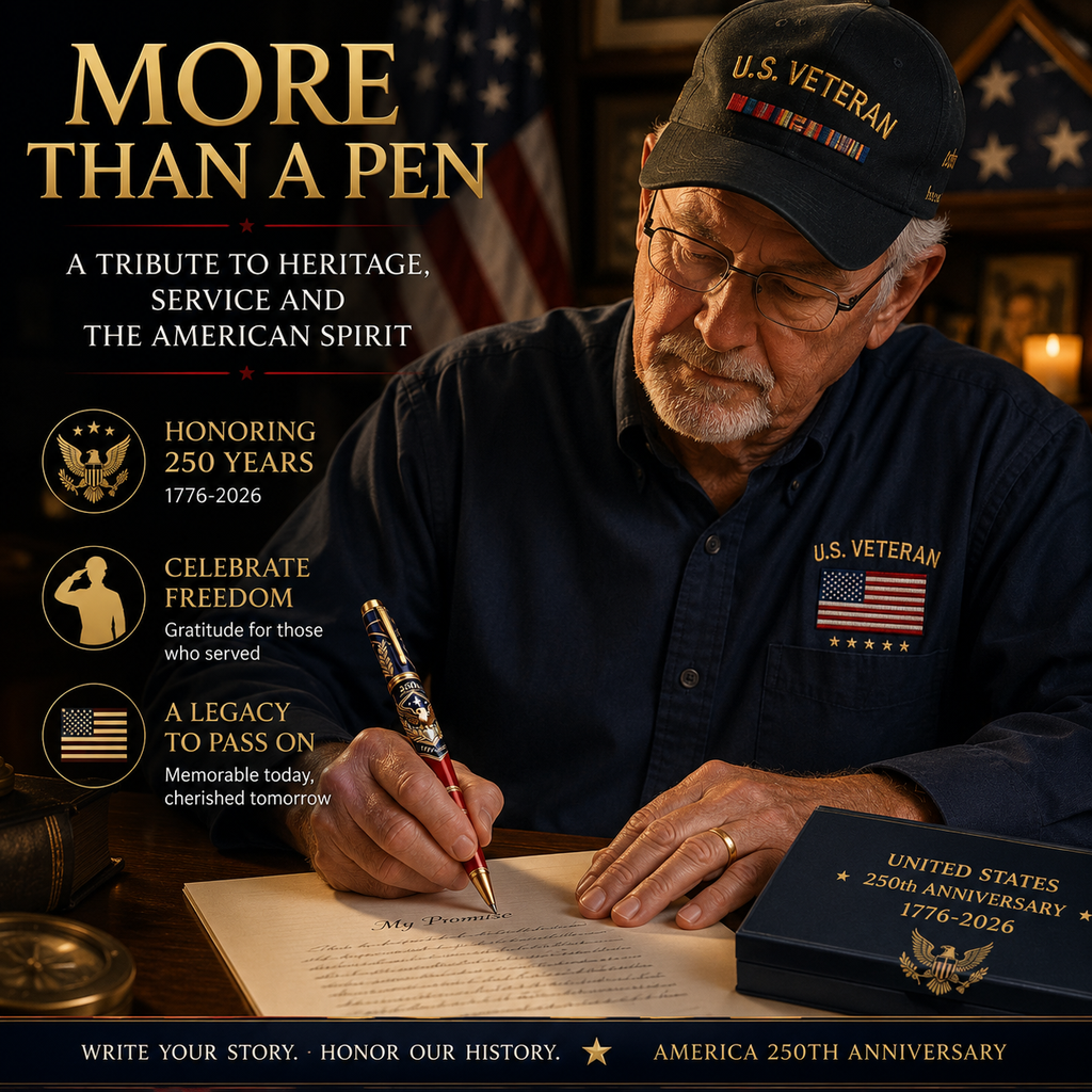 🇺🇸 America 250th Anniversary Commemorative Pen Gift Set | 1776–2026 Patriotic Keepsake
