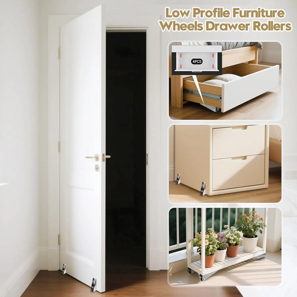 Vertical Track Roller Wheel Sliding Door Bottom Guide