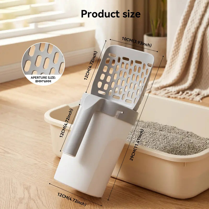 🔥 50% OFF TODAY | Cat Litter Scooper with Holder