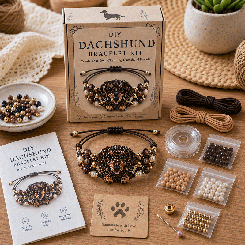 🔥50% Off Last Day - 🐙DIY Beaded Bracelet Making Kit