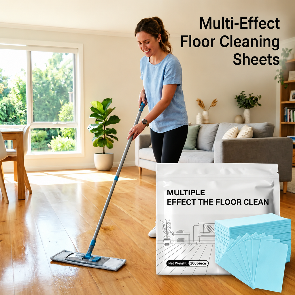 💧 Floor Cleaning Tablets – Dissolve Instantly, Deep Clean, Antibacterial, Safe for All Floors