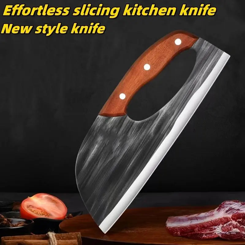 🔪Upgraded Forged Butcher Knife Set – Ultra-Sharp, Heavy-Duty for Meat Cutting