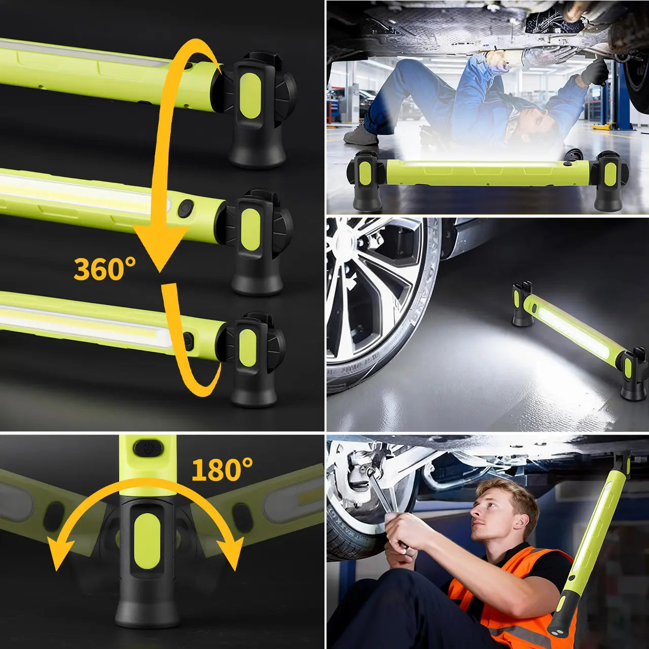 Magnetic Under Hood LED Light | Hands-Free Lighting for Auto Work