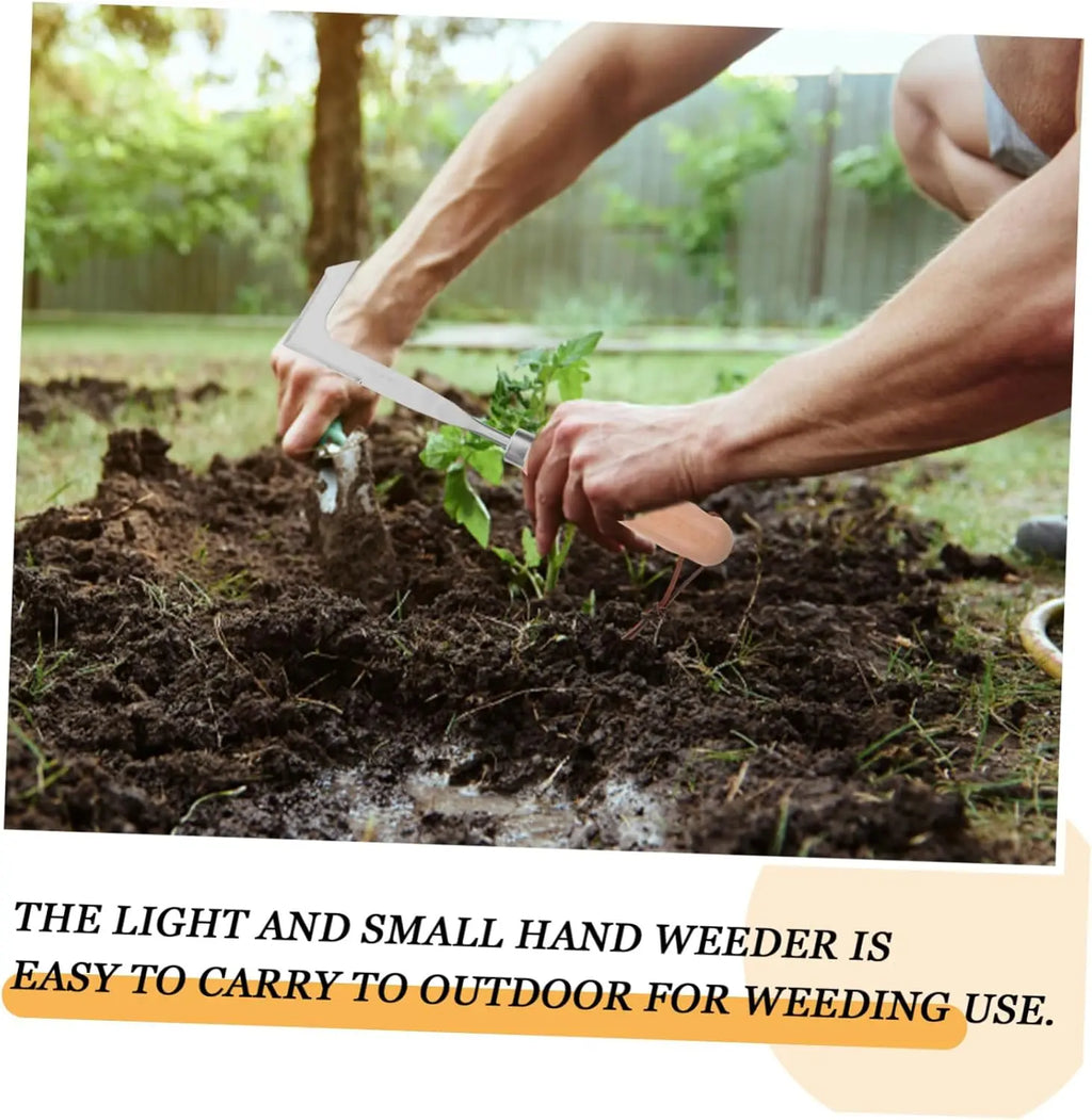 Crack Weeder Crevice Weeding Tool Manual Weeder Beech Handle Lawn Yard Gardening Tool