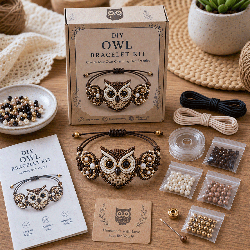 🔥50% Off Last Day - 🐙DIY Beaded Bracelet Making Kit