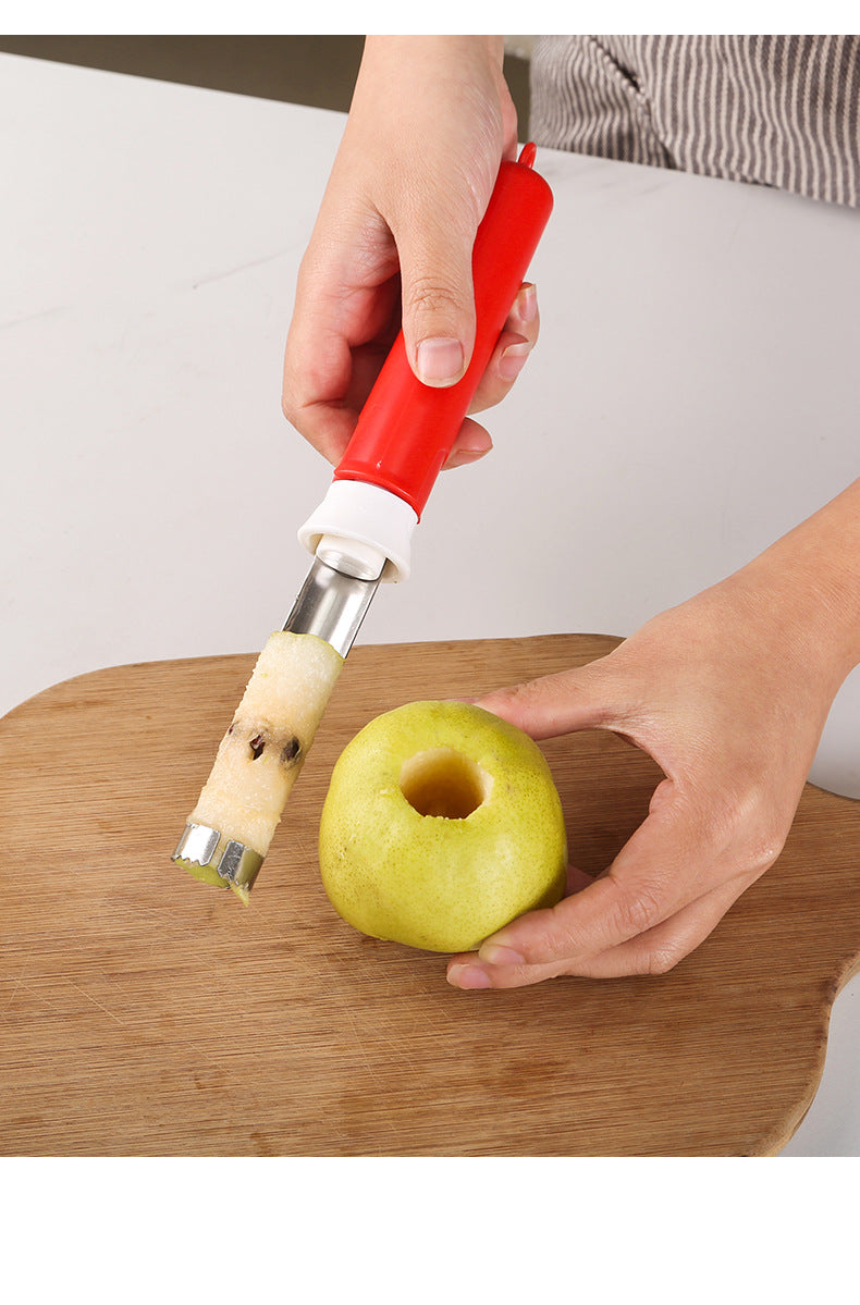 2-in-1 Apple Corer & Peeler Tool | Stainless Steel