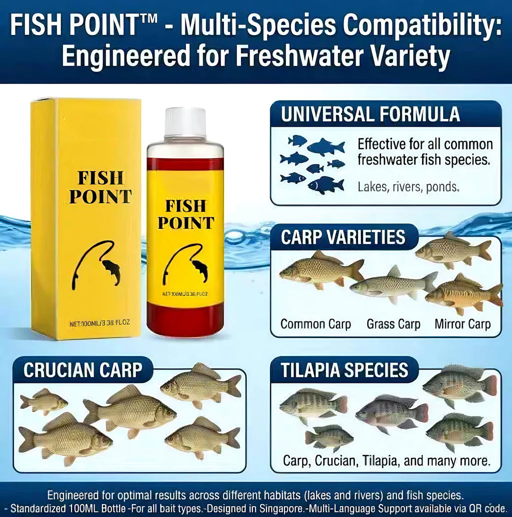 🌊 Premium Fish Lure Attractant Red Worm Formula Easy Fishing