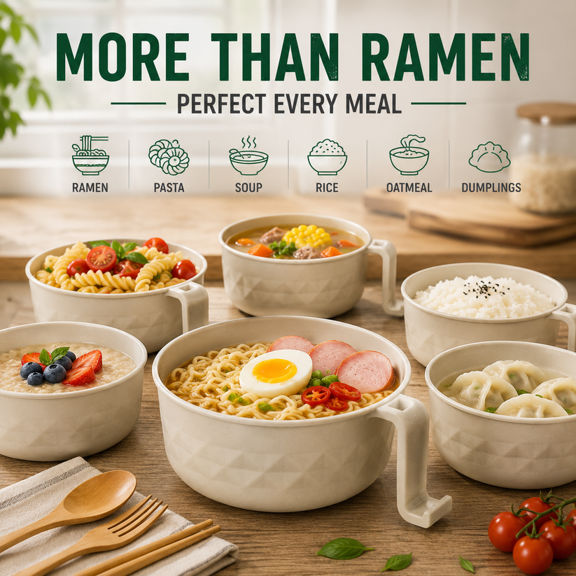 🍝All-in-One Microwave Noodle Bowl Set