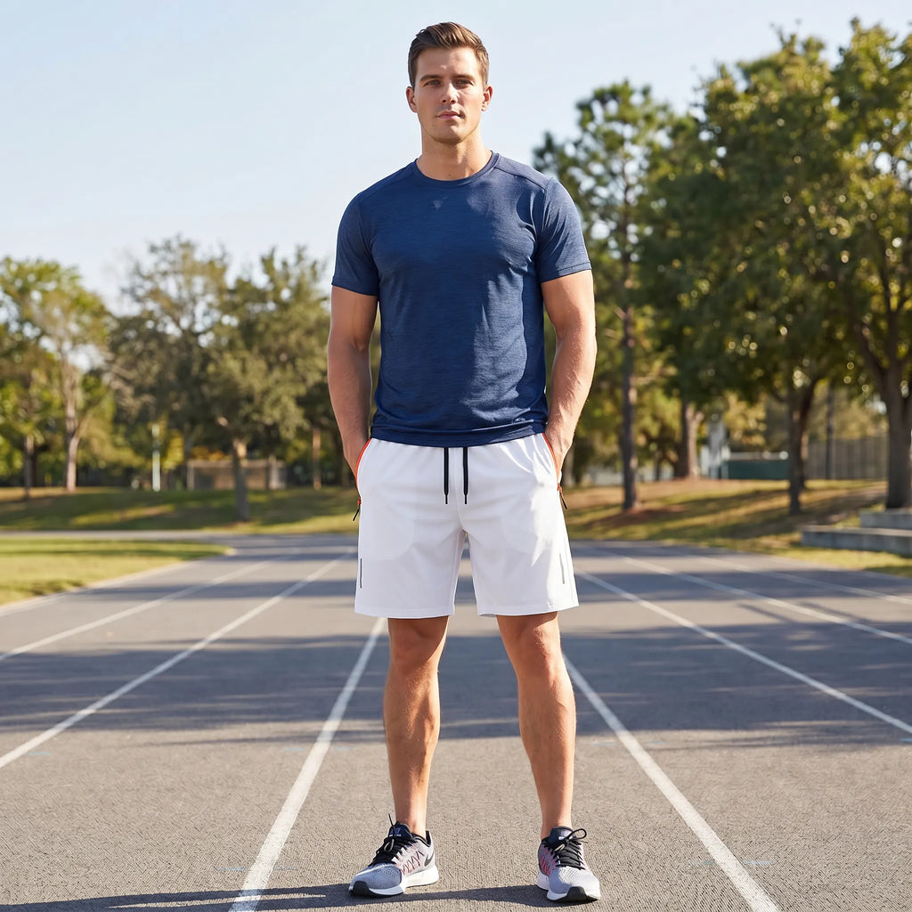 🎉 Men's 5-Pack Quick-Dry Shorts – Lightweight Breathable Athletic & Casual Shorts