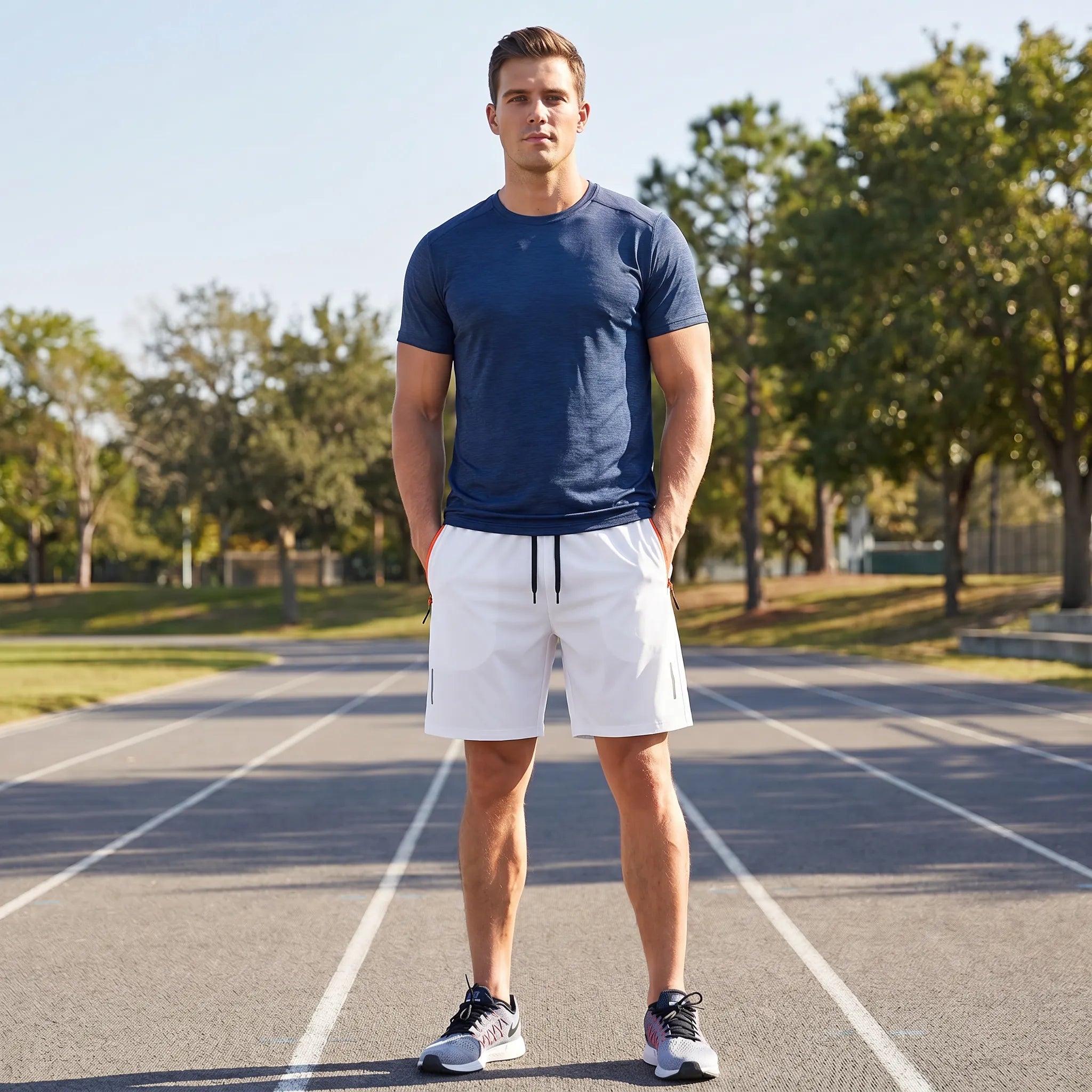🎉 Men's 5-Pack Quick-Dry Shorts – Lightweight Breathable Athletic & Casual Shorts