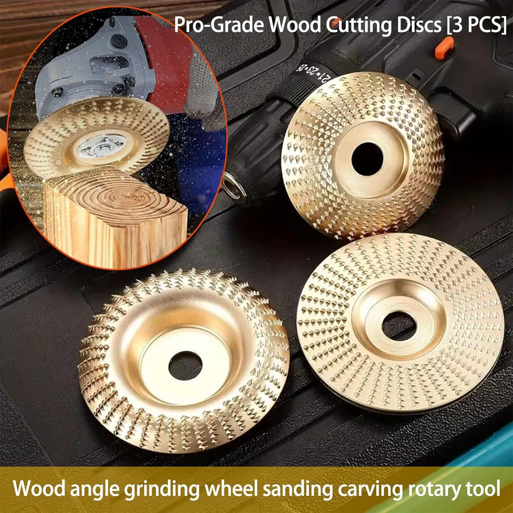 🎁Heavy-Duty Wood Carving DiscSet (3Pcs)