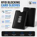 8 Counts RFID Blocking Sleeves Set