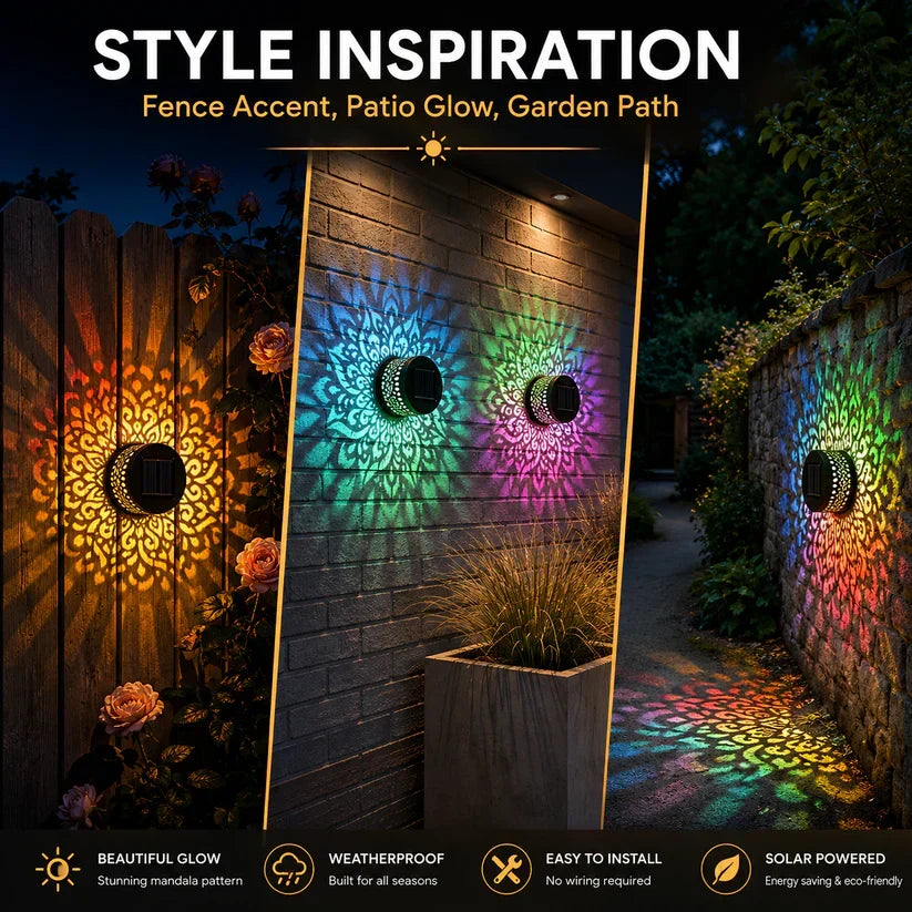 🔥2026 New Solar Mandala Lights