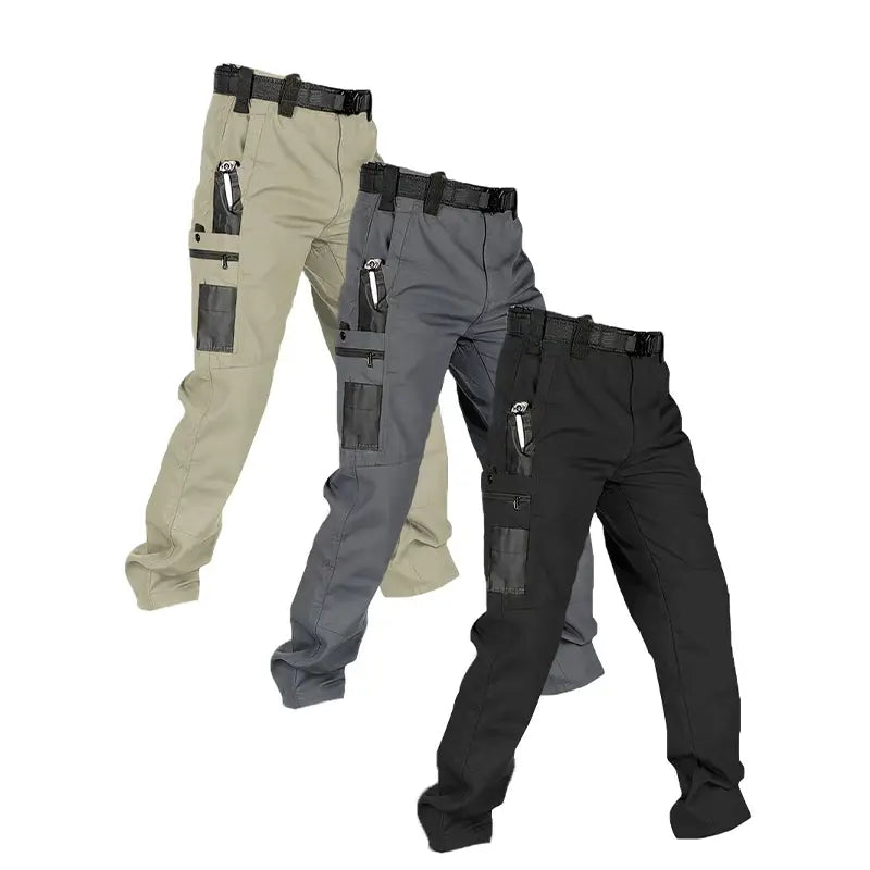 🔥Men's Solid Color Waterproof Tactical Work Pants