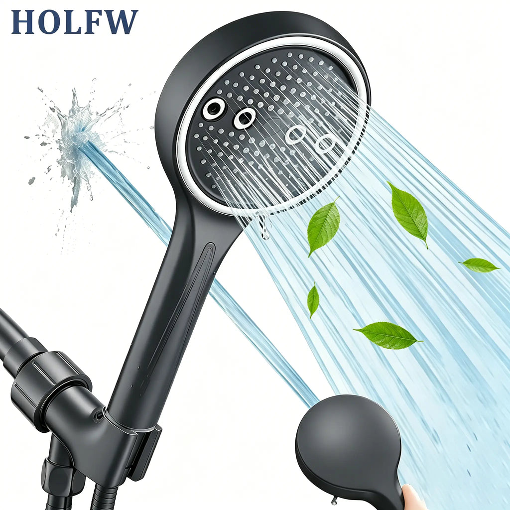 🌟 Powerful Handheld Shower Head – 6 Modes, High Pressure, Rainfall Massage