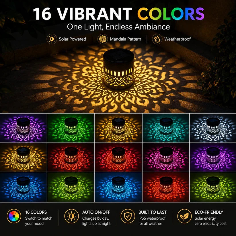 🔥2026 New Solar Mandala Lights