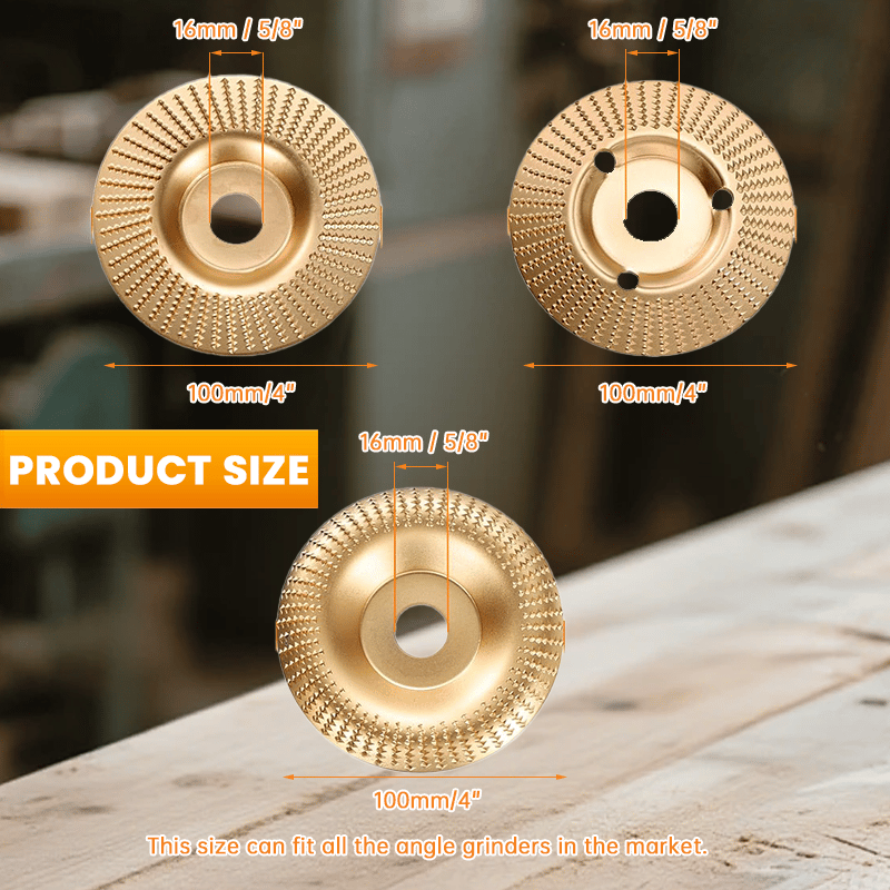 ✨Heavy-Duty Wood Carving DiscSet (3Pcs)