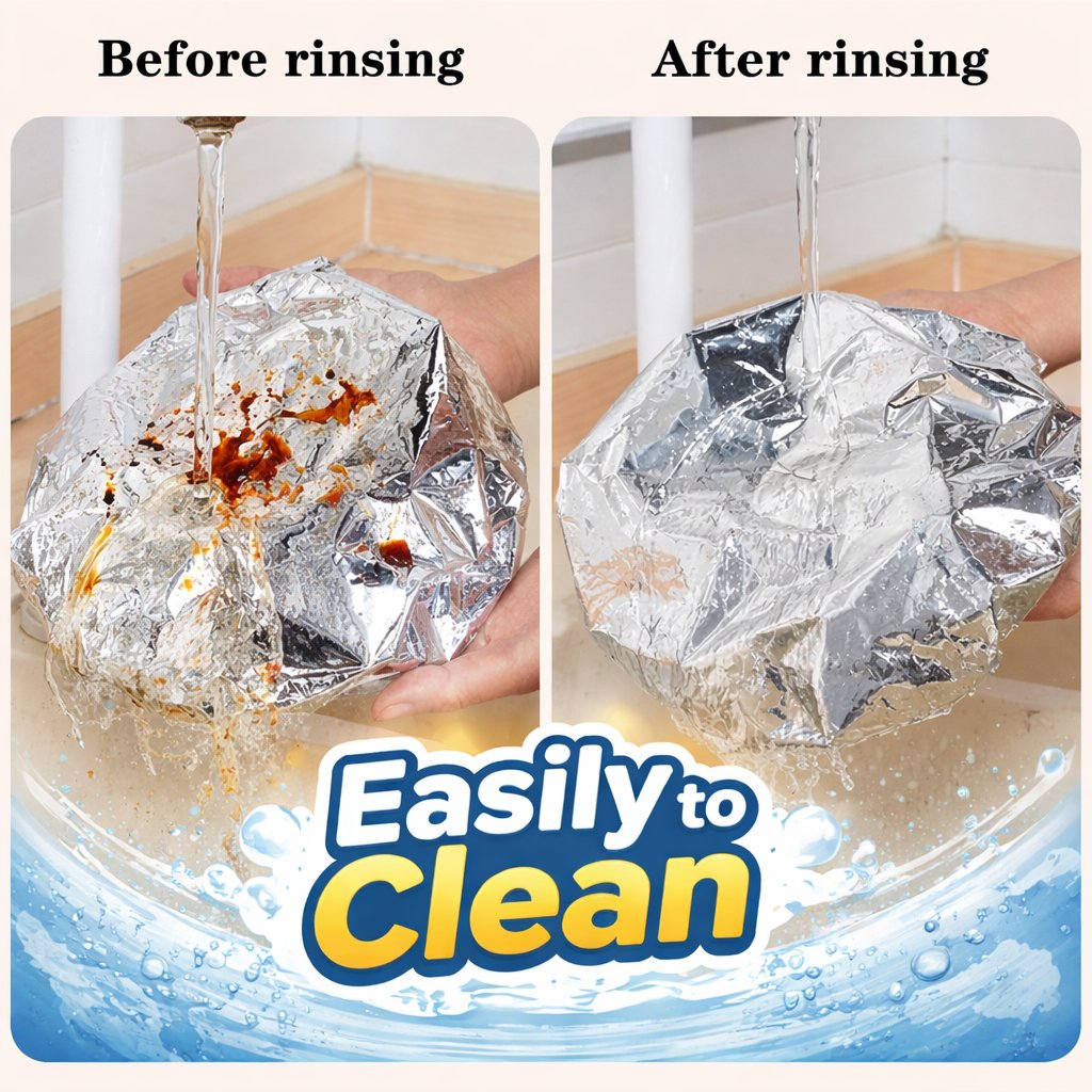 🔥Aluminum Foil Heat Shield Covers – No Plastic 🥘