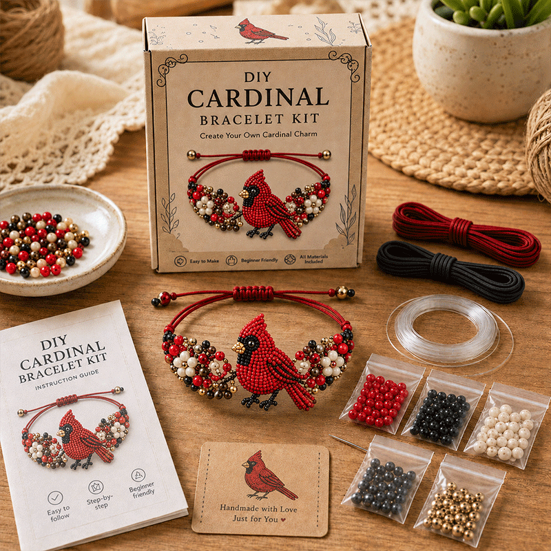 🔥50% Off Last Day - 🐙DIY Beaded Bracelet Making Kit