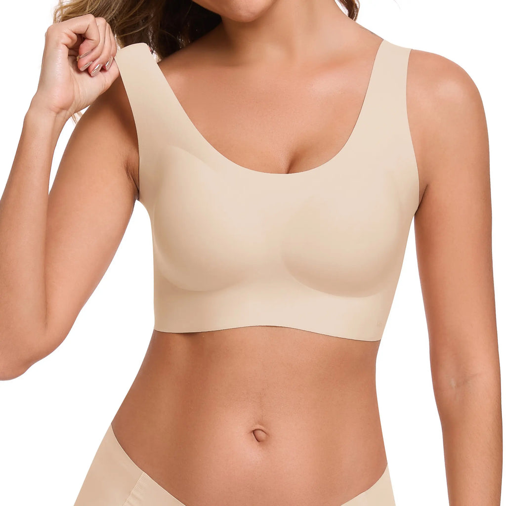 Ubras Seamless Wireless Bralette for Women - Full Coverage