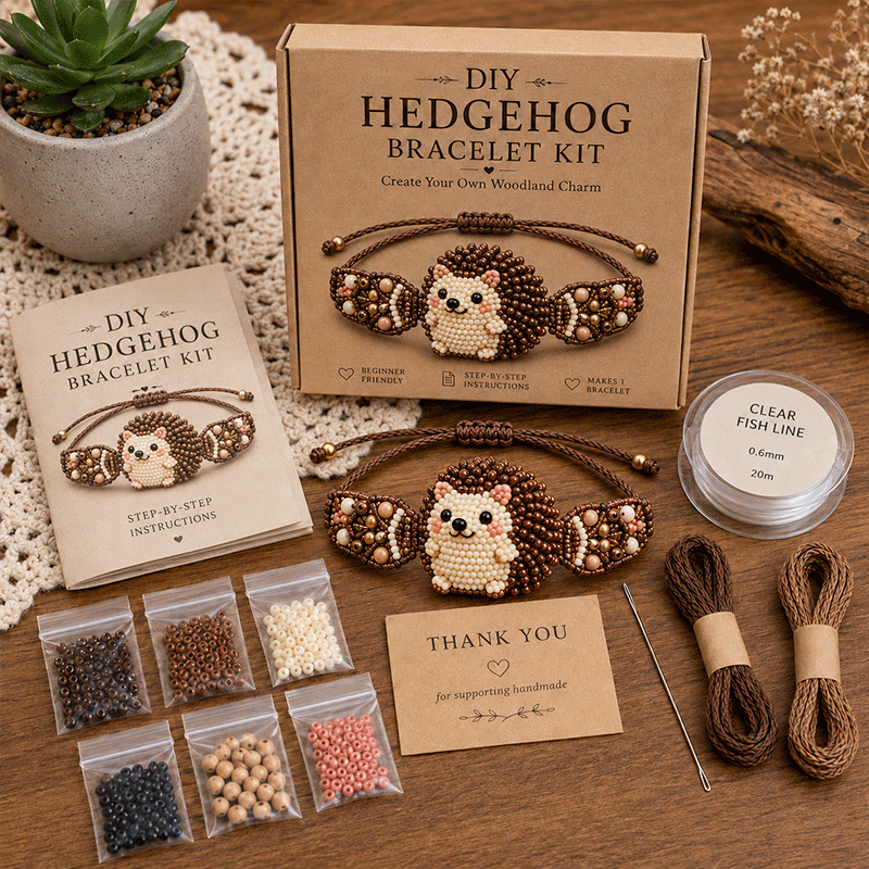 🔥50% Off Last Day - 🐙DIY Beaded Bracelet Making Kit