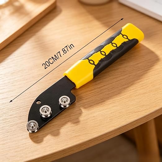 Stainless Steel Cable Straightener Tool - Professional Manual Untwisting & Bending Device for Electricians, HVAC & Telecom Projects