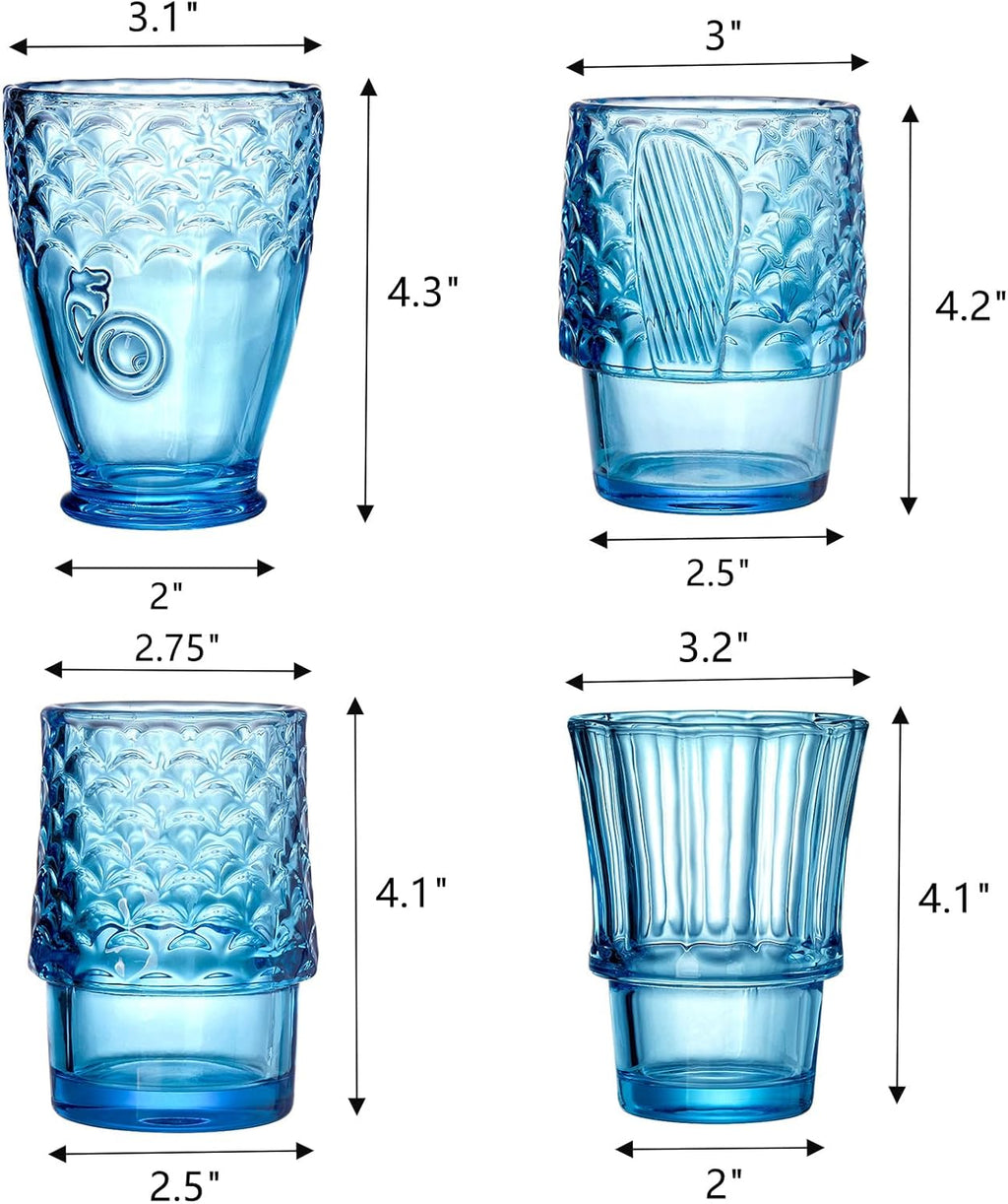 🐠Fish Shaped Stacking Tumbler Glasses