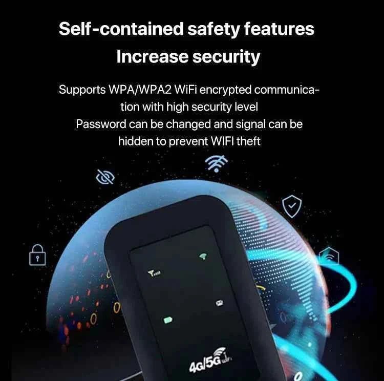 📶👍🏻 All-Network Pocket WiFi 🔥 Instant Connection, No Setup Required