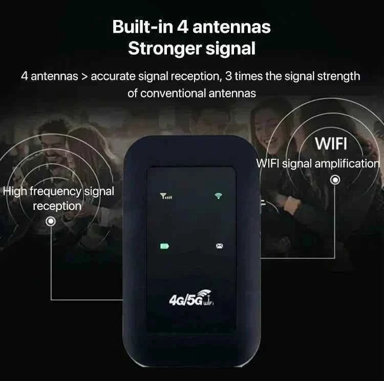 📶Pocket WiFi-Ready in Seconds No Setup. No Hassle. Just Connect.