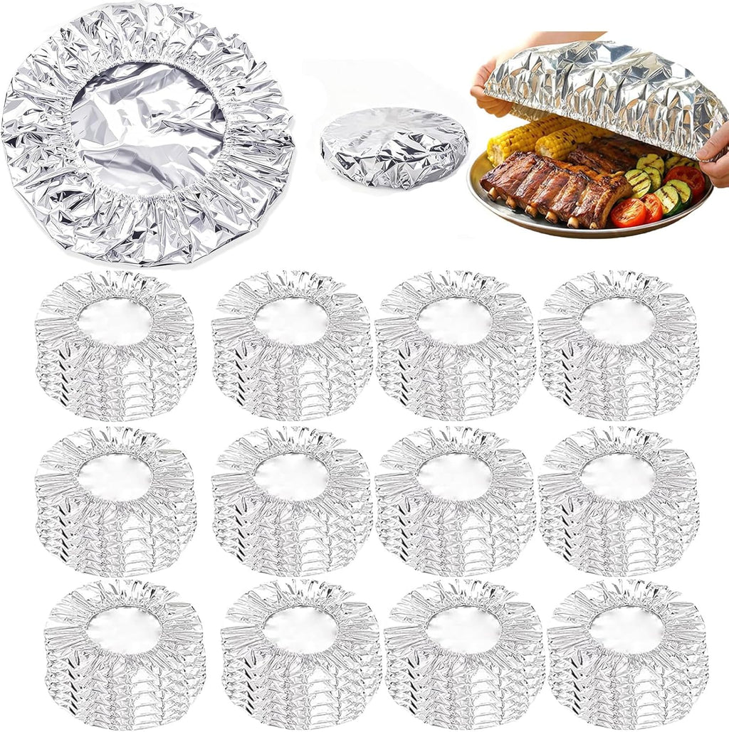 🔥Aluminum Foil Heat Shield Covers – No Plastic 🥘