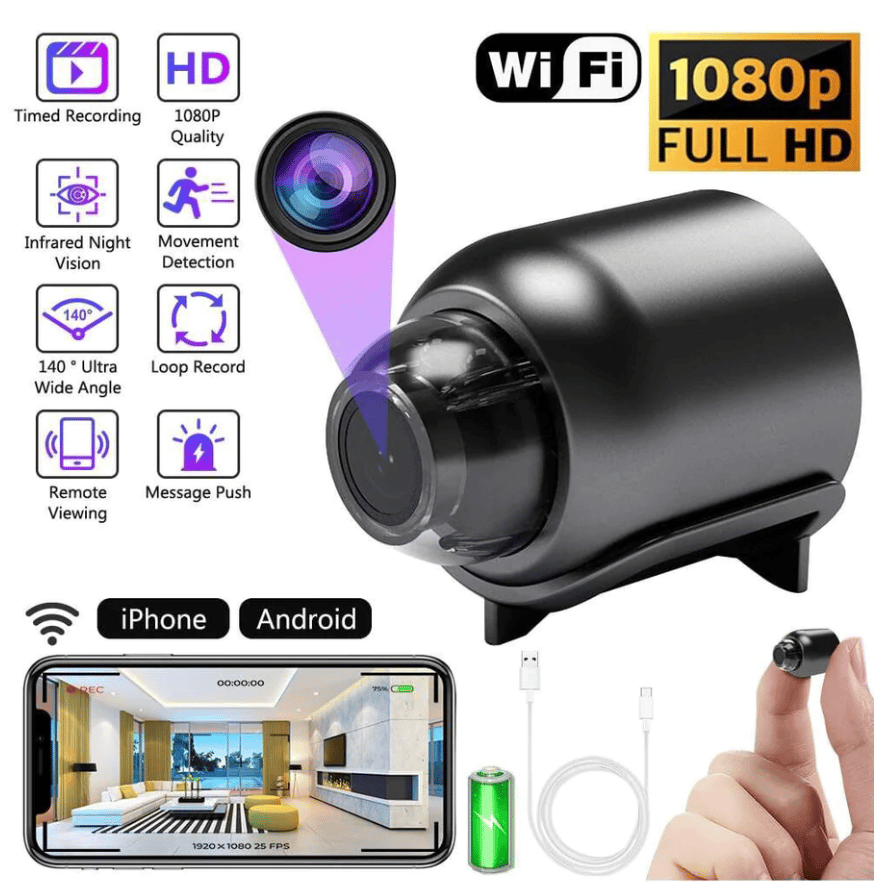 🔥 Mini Full HD 4K  Security Camera