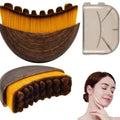 Lymphatic Contour Face Brush Set for Jawline Sculpting
