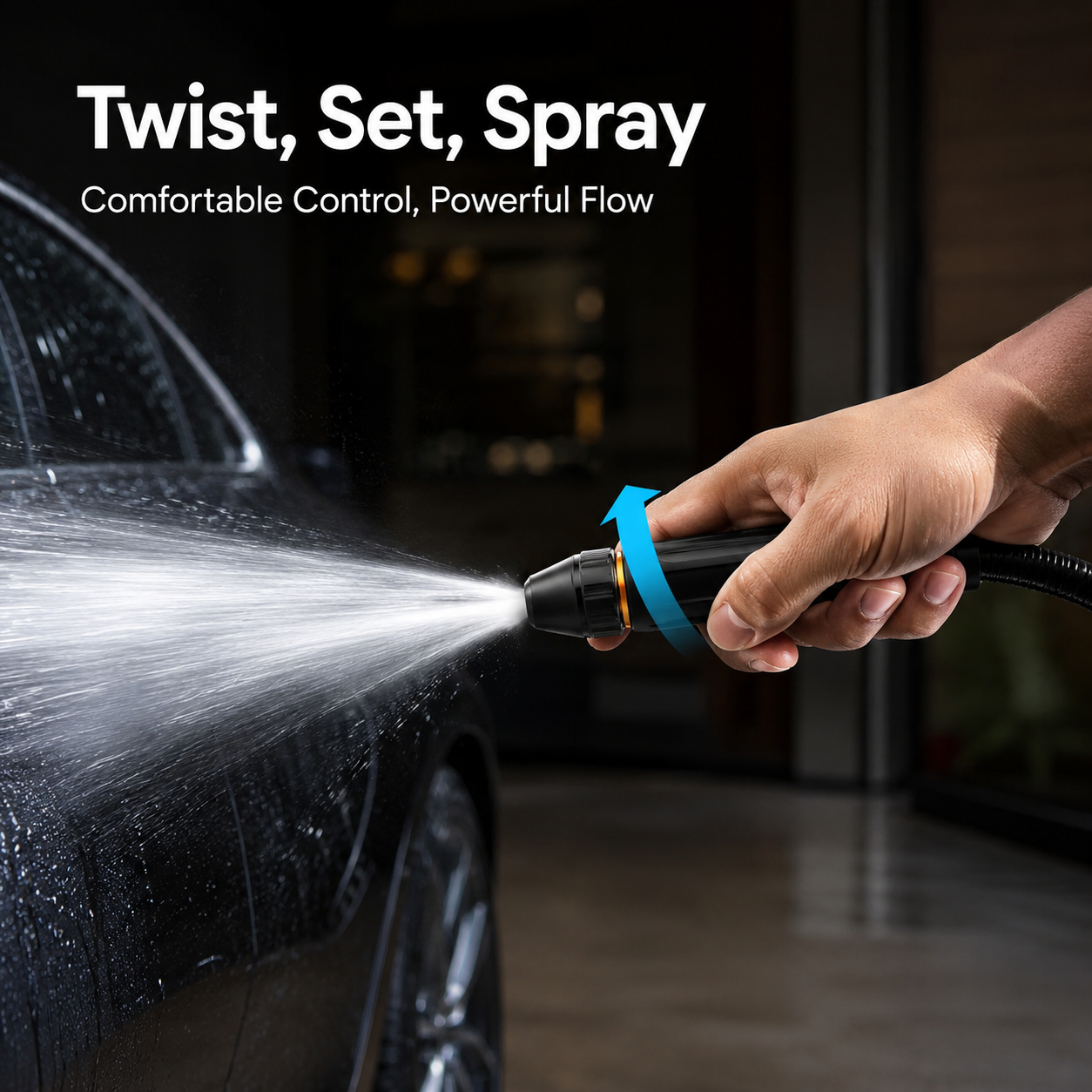 💧 2026 Hydro Jet Wand – High-Pressure Hose Nozzle, 2-in-1 Jet & Fan Spray