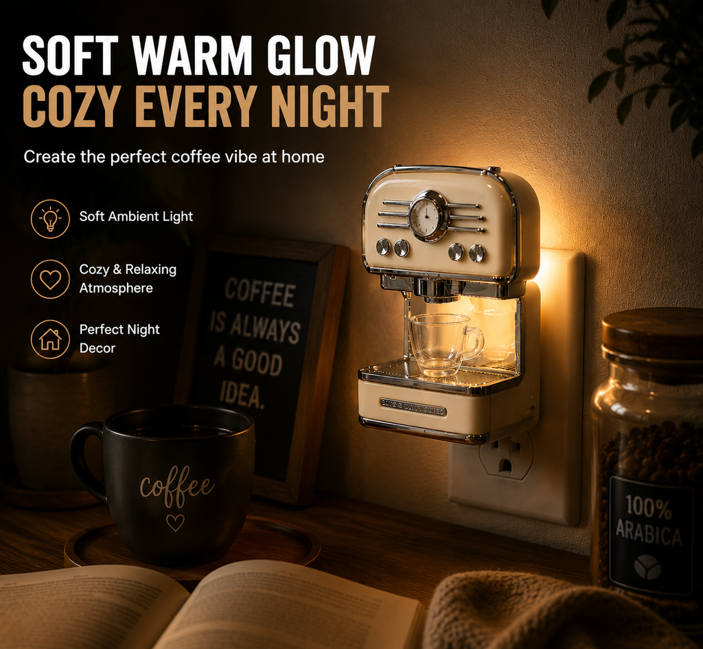 🔥 55% OFF TODAY | 😍 This Tiny Coffee Machine Decor Instantly Upgrades Your Coffee Corner Aesthetic