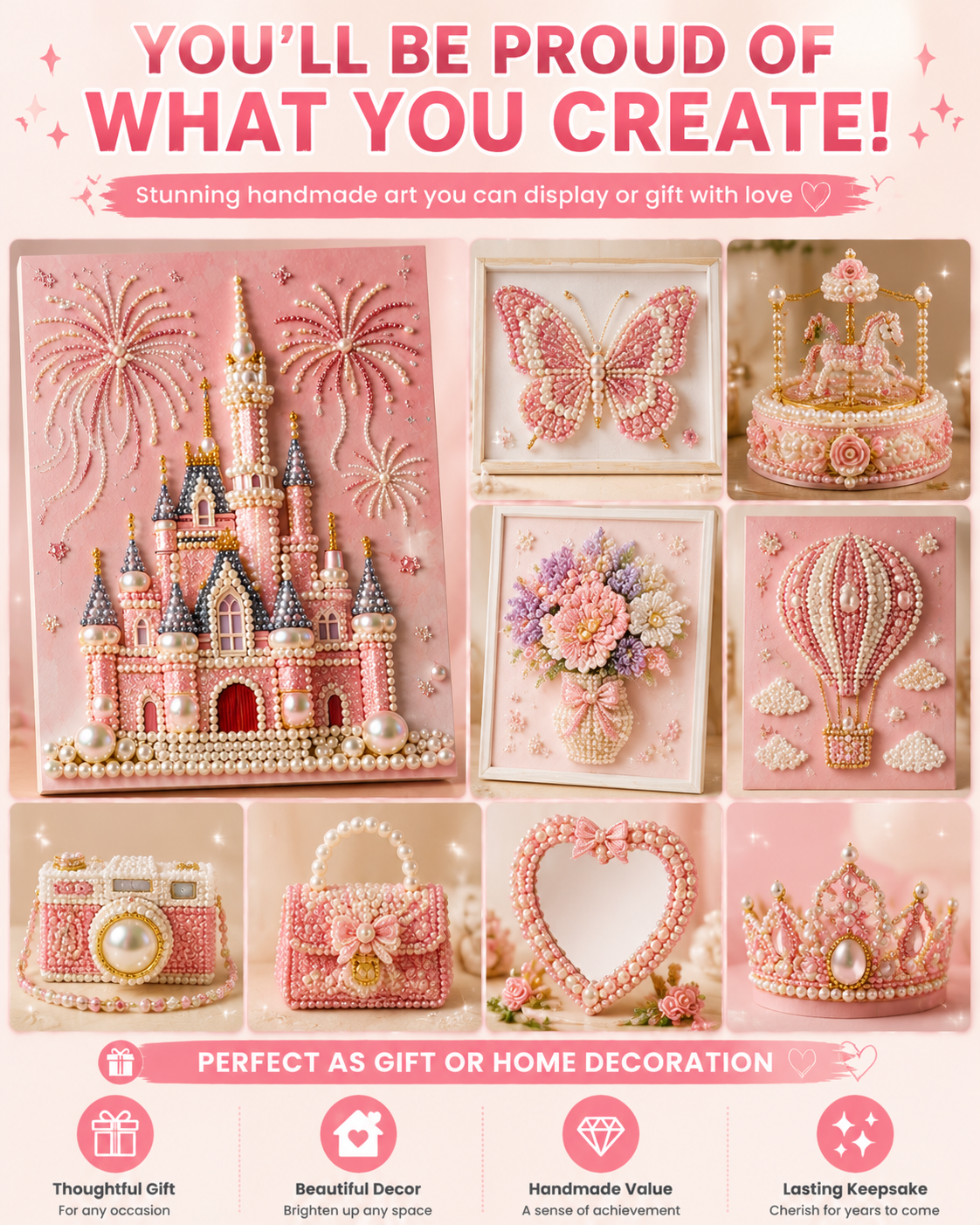🖋️ DIY Craft Kit for Beginners – Fun Handmade Creative Activity Set for Kids & Adults