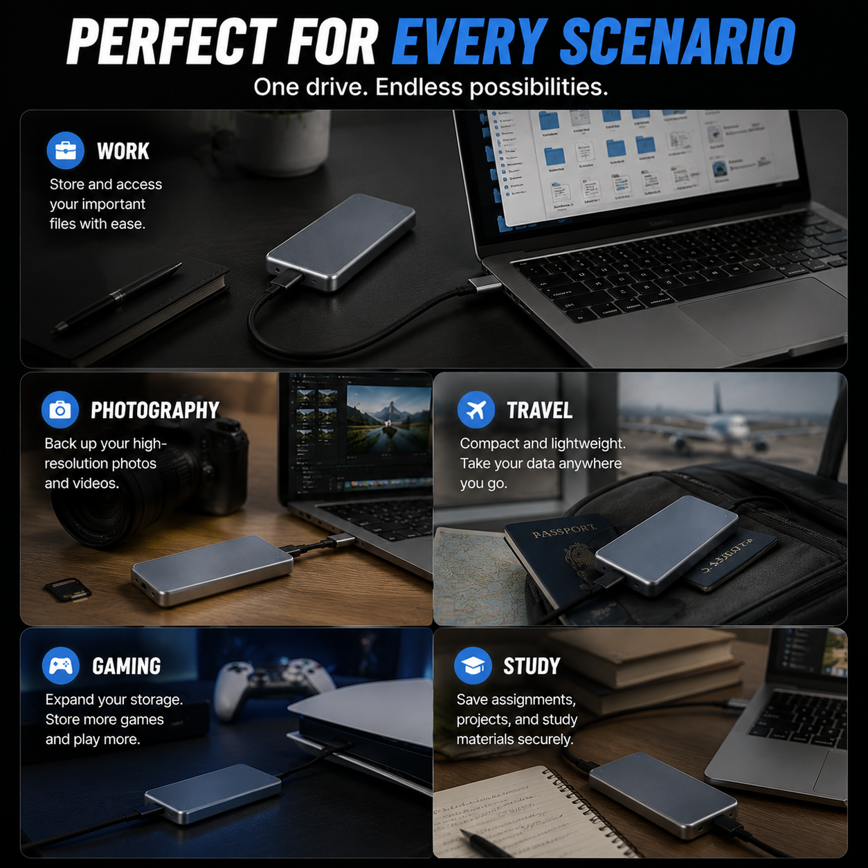 🔥 LAST DAY 50% OFF-Portable External SSD – Protect Your Photos, Videos & Important Files