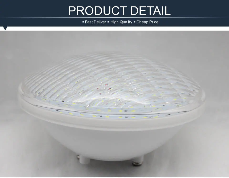 RGB Pool Light Par56 Luz Piscina 24W 36W Underwater Led Lamp Ip68 Waterproof Pond Lights 12V Led Light replace Halogen Lamp