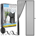 🚪 Self-Sealing Magnetic Screen Door – Hands-Free Entry, Bug-Free Living