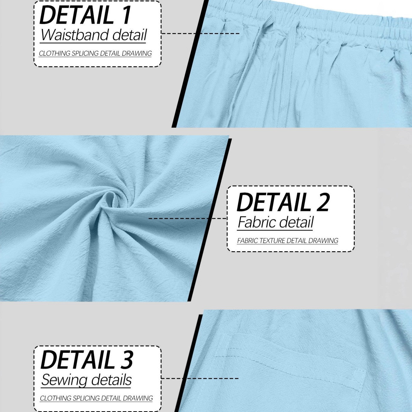 🔥Men’s Solid Color Casual Pants