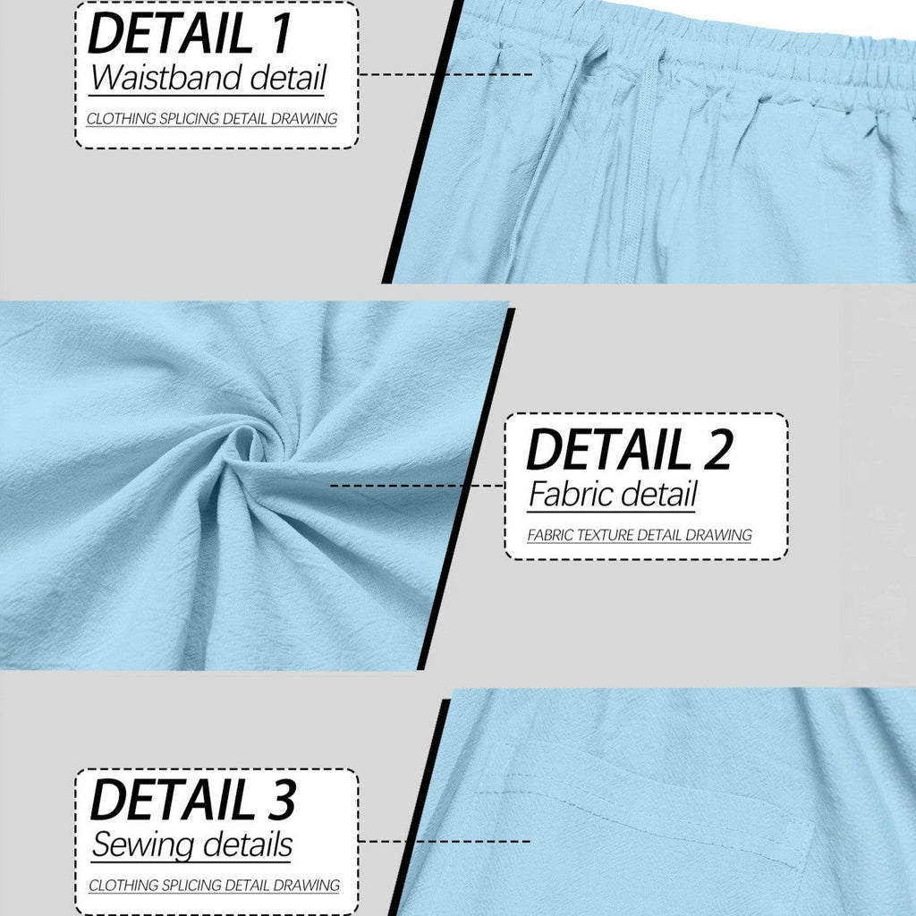 🎁Men’s Solid Color Casual Pants