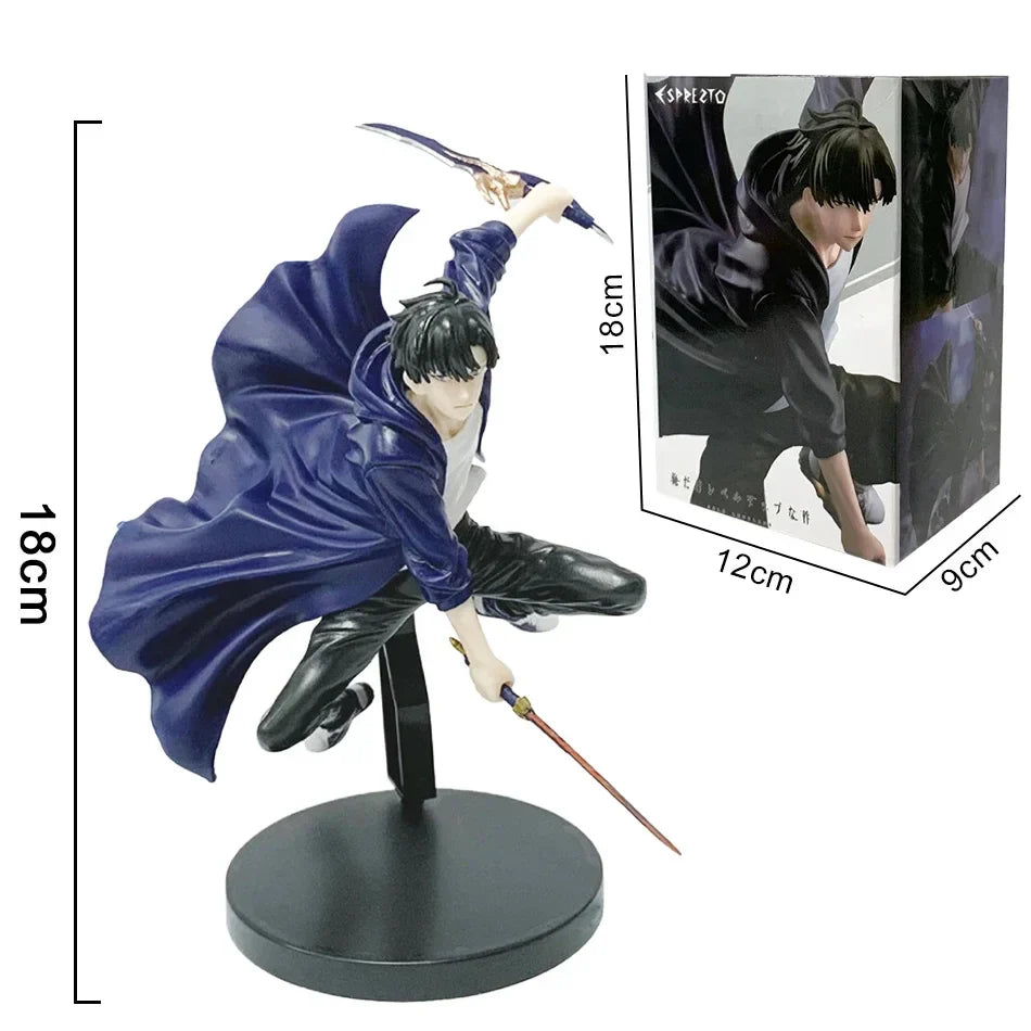 Solo Leveling Sung Jin woo Anime Figure Ore dake Level Up na Ken Shun Mizushino Anime Figures Collectible Model Doll Toys Gifts