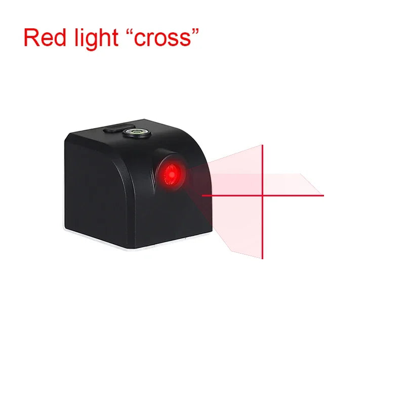Powerful Laser Level Mini Horizontal And Vertical Cross Lines Super Green Portable Laser Level Location Line For USB Charge DIY