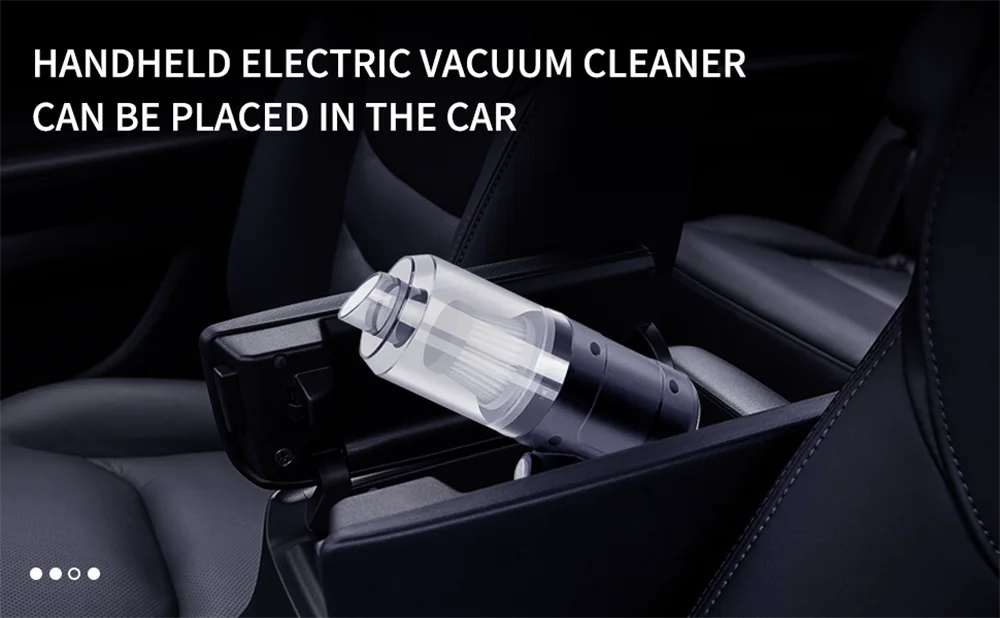 2-in-1 Handheld Vacuum & Air Duster