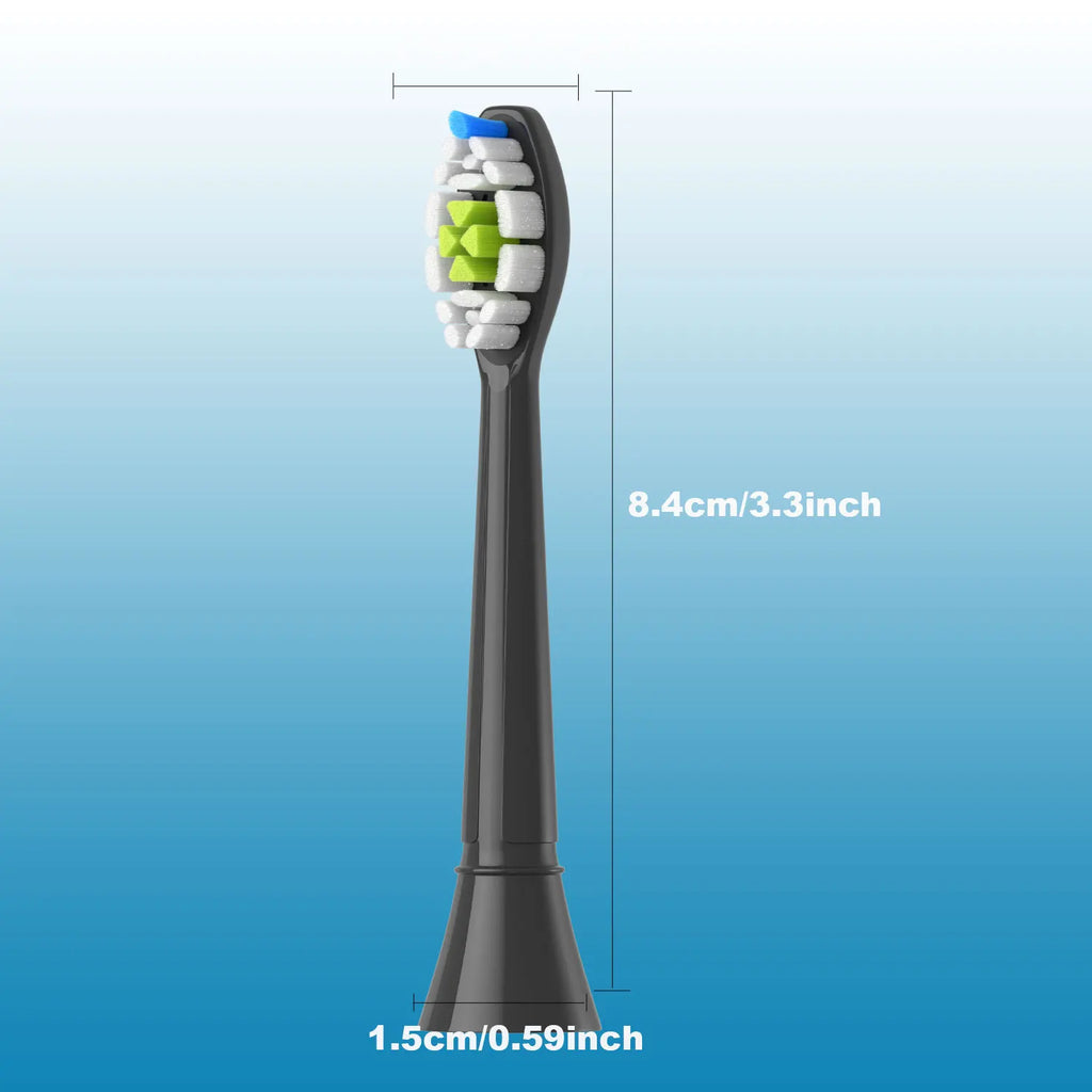 Replacement Brush Heads Compatible with Philips Sonicare Electric Toothbrush Fit for EasyClean, Gum Health, FlexCare, Healthy