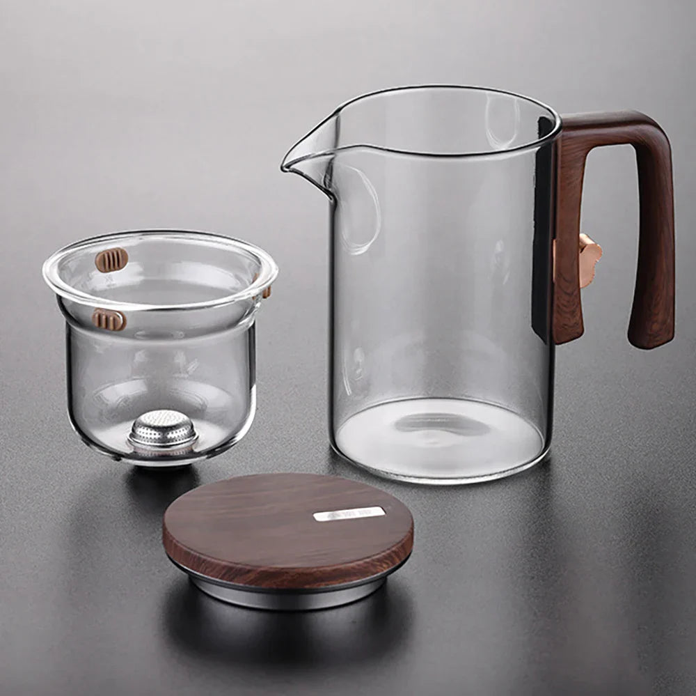Magnetic Glass Teapot with Infuser