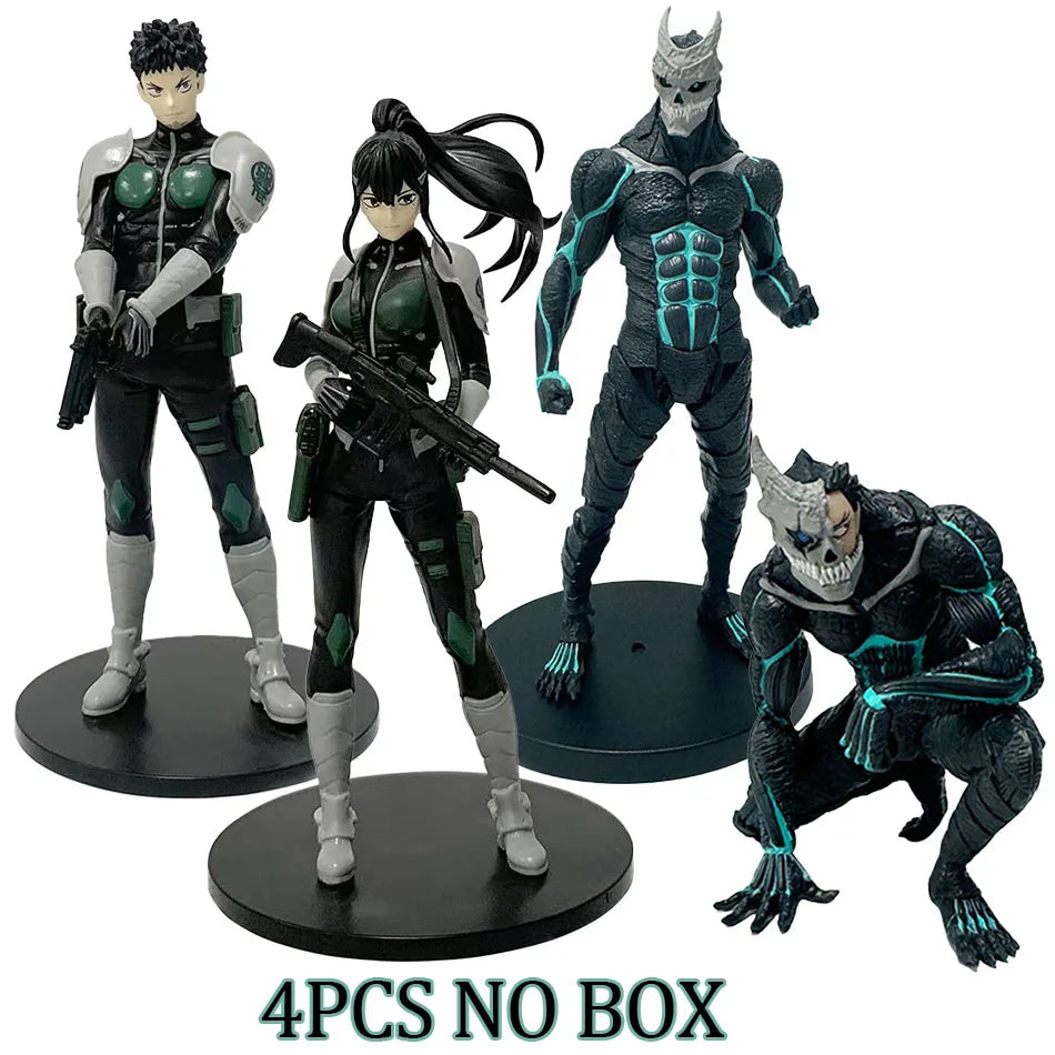 Hot 21cm Kaiju Number Eight Figure Kafka Hibino Stands Monster Form No. 8 Anime Decoration Model Ornaments