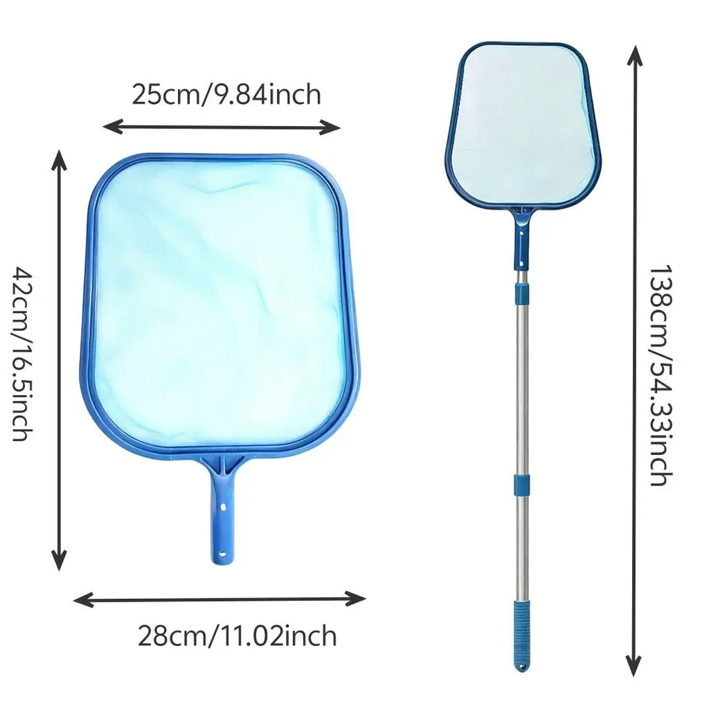 Professional Leaf Rake Deep Bag Swimming Pool Cleaning Nets Spa Rubbish Skimmer Pool Net Pool Cleaning Net Piscina Accessories