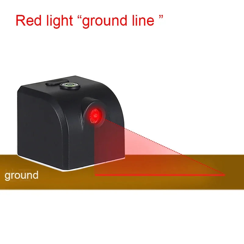 Powerful Laser Level Mini Horizontal And Vertical Cross Lines Super Green Portable Laser Level Location Line For USB Charge DIY