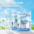 Portable Travel Toothbrush Mini Exploded Bead Toothbrush Disposable Adult Cleaning Toothbrush Individually Packaged